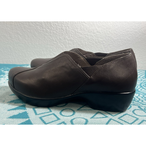 Dansko Brown Leather Mules - Picture 4 of 10